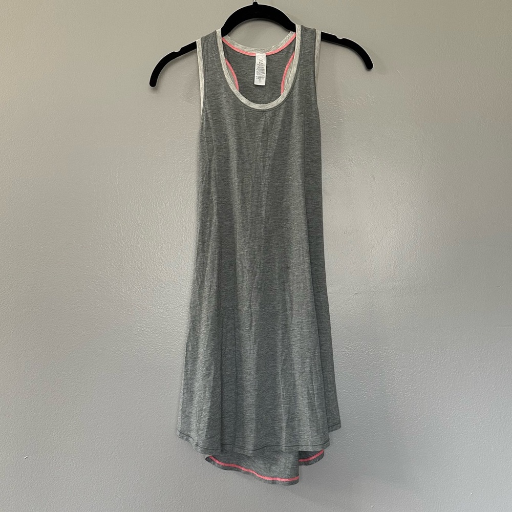 Ivivva Grey Play Freely Reversible Dress Sz 12
